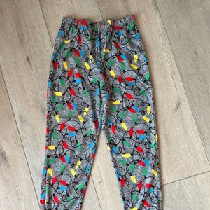 Boys Pyjama Christmas lights bottoms